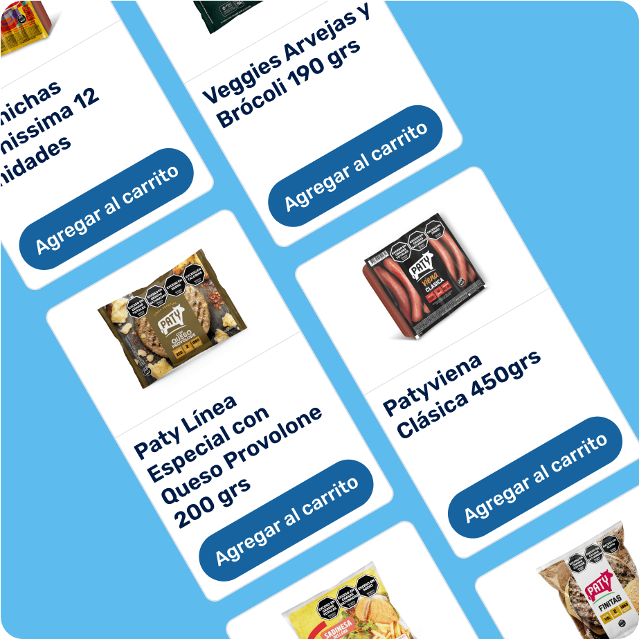 UI kit de Club de Congelados